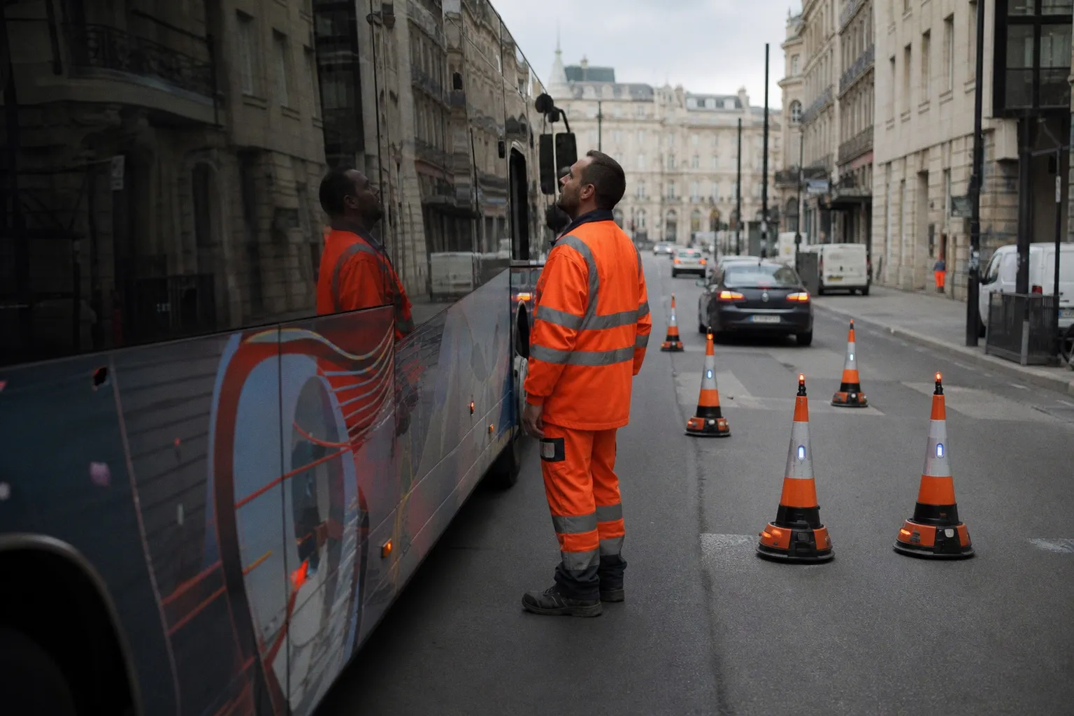 Cônes de signalisation robotisés : l'intelligence en essaim supplante le GNSS