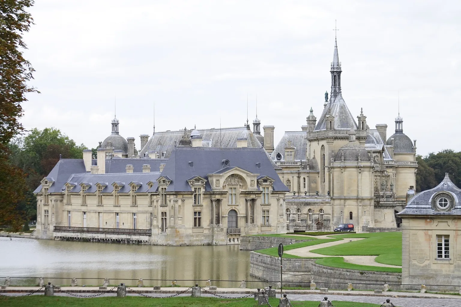 Billet coupe-file Château de Chantilly : accès et guidage SIG