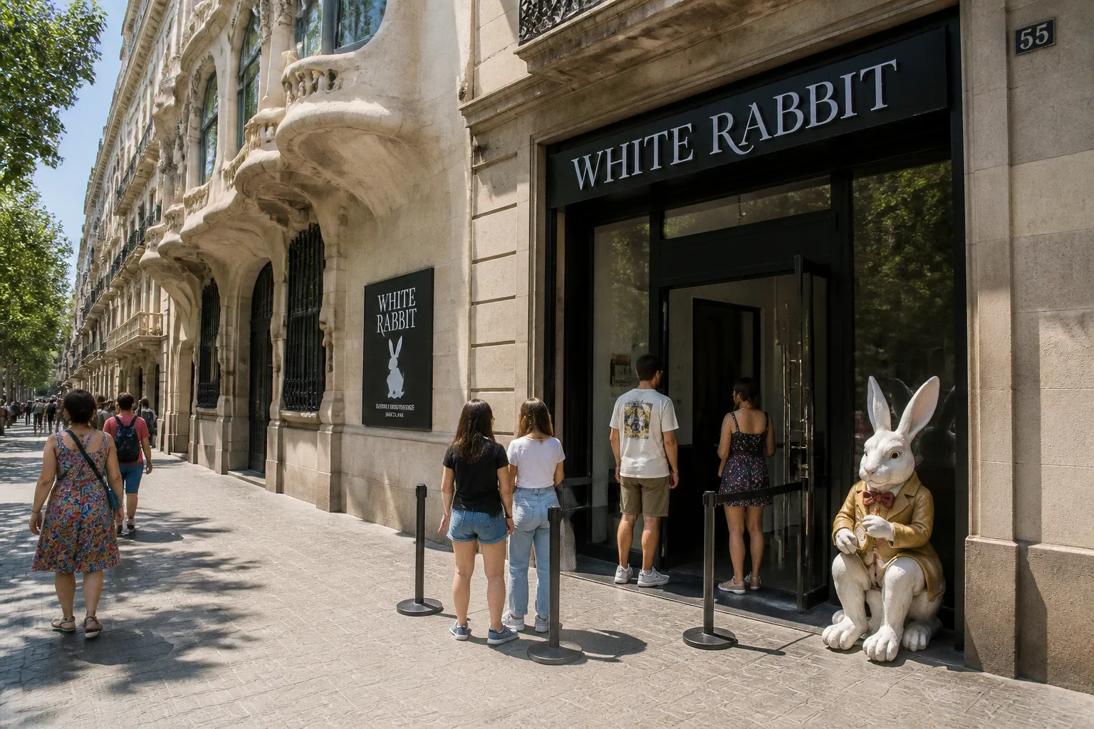 Expérience immersive White Rabbit : horaires et infos clés