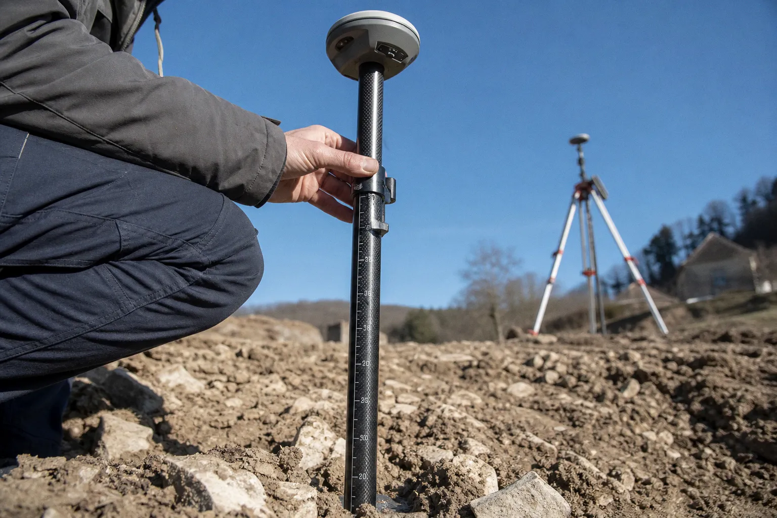 Hauteur d'antenne GNSS : la méthode pour éviter les erreurs