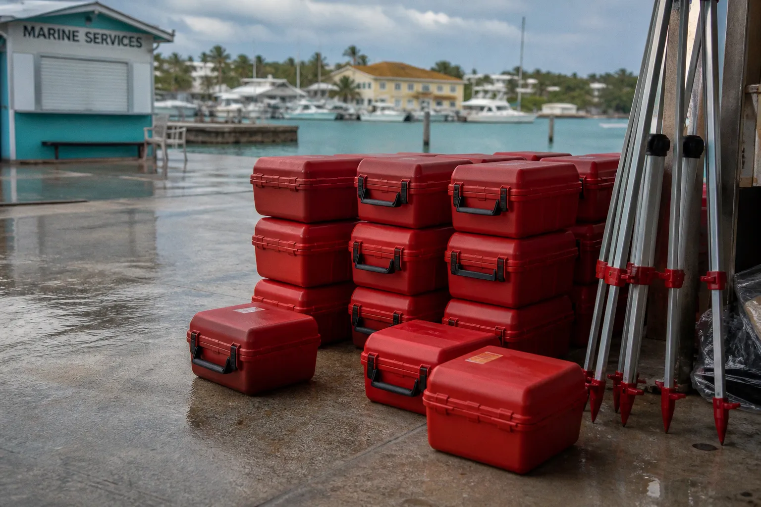 Modernisation géomatique aux Bahamas : 170 kits topographiques Leica offerts par l'Ordnance Survey