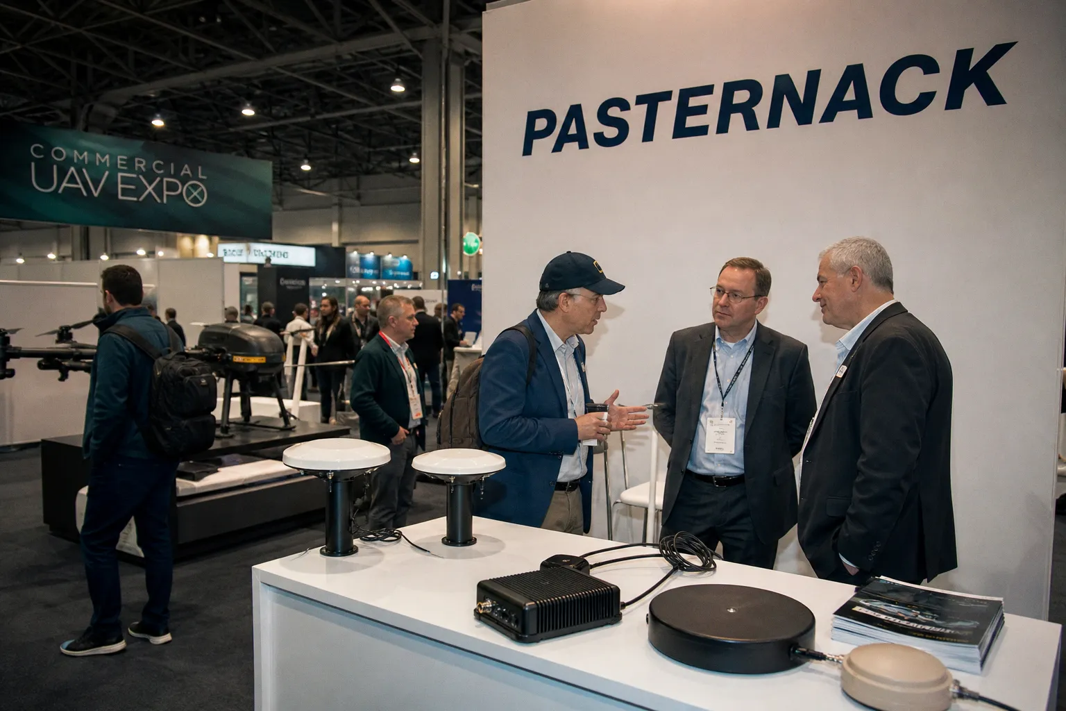 Pasternack lance ses antennes GNSS anti-brouillage au salon Commercial UAV Expo