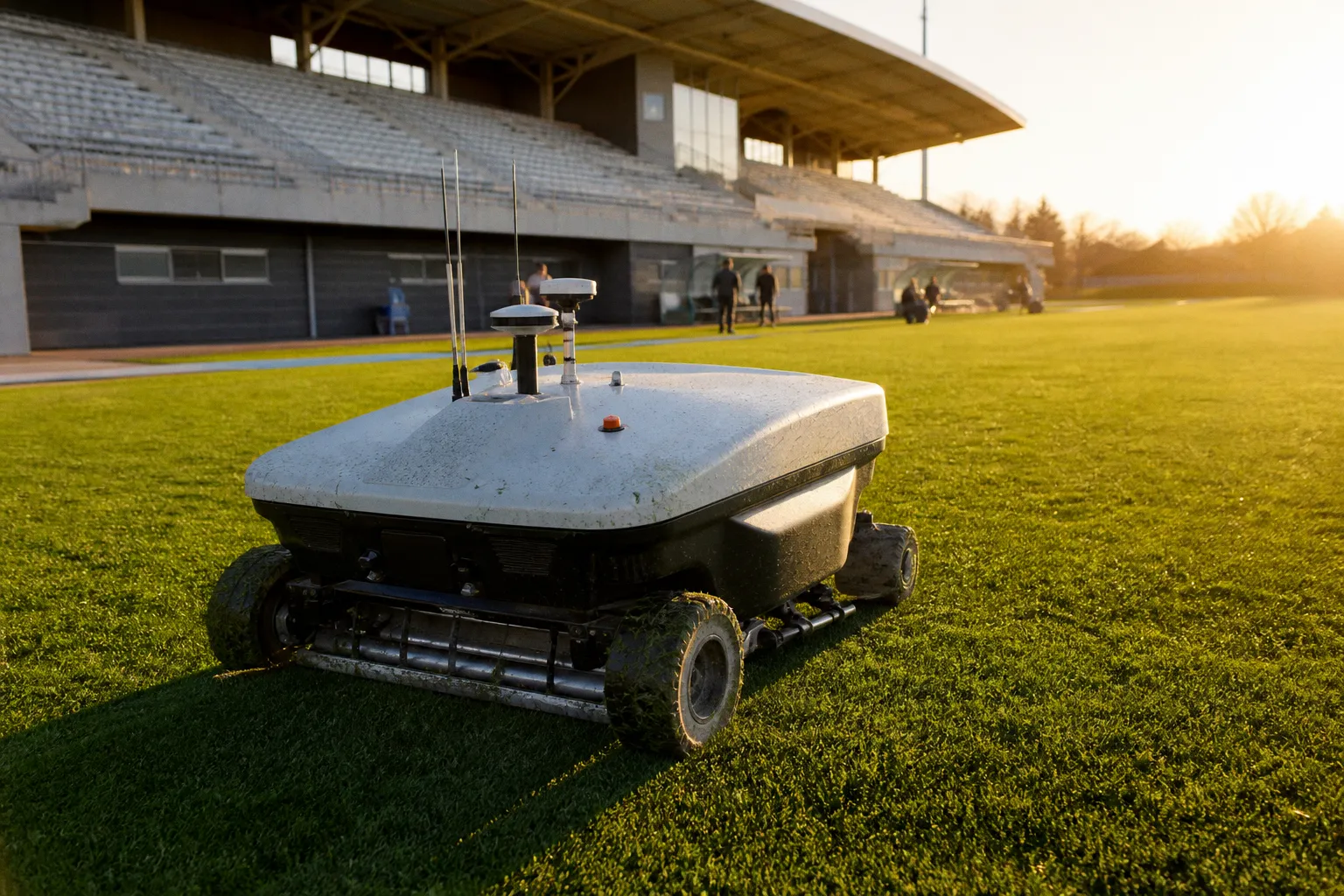 Révolution des terrains de sport : l'automatisation par guidage satellite
