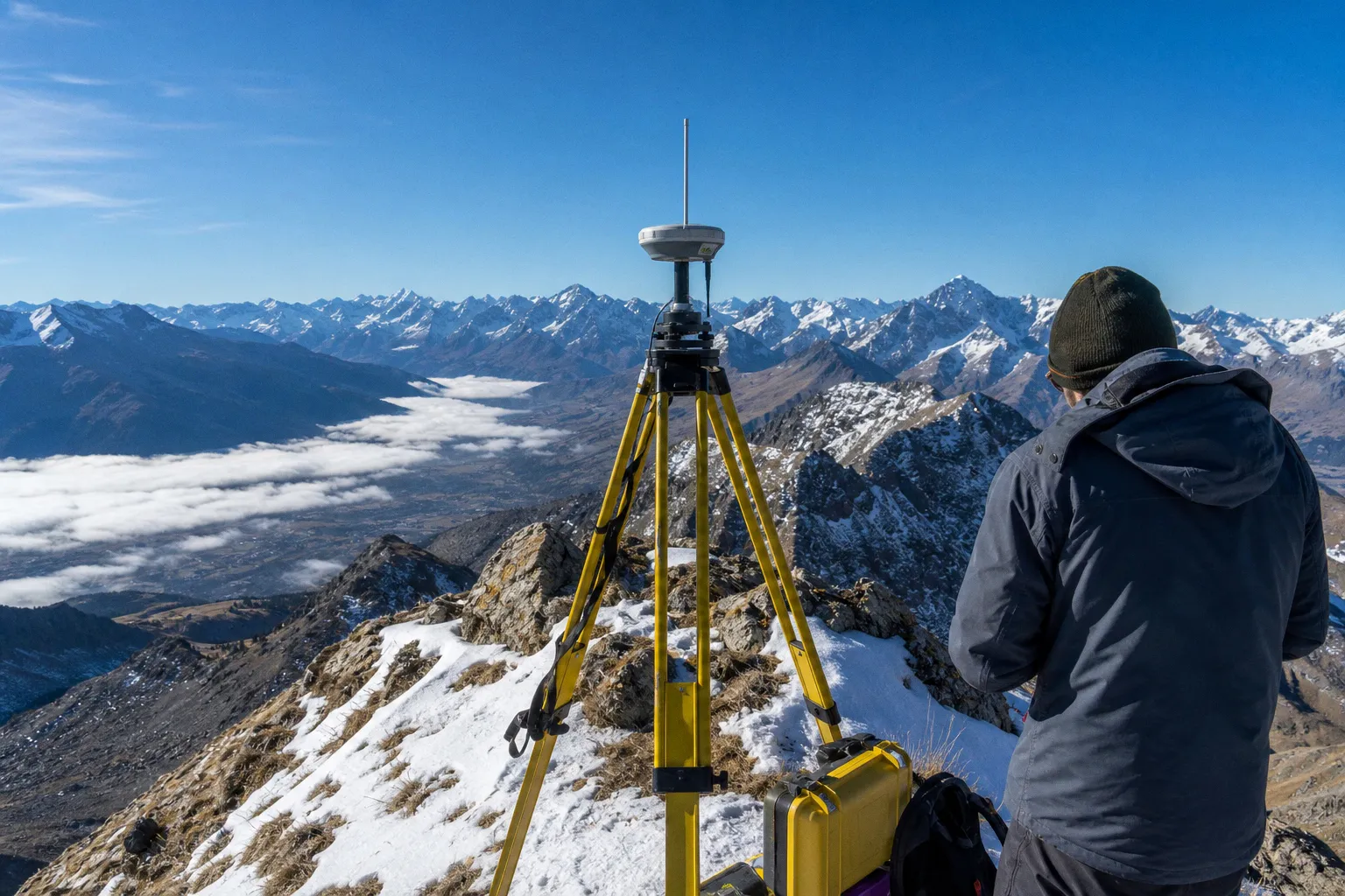RTK ou PPK en montagne : le choix de la méthode de levé